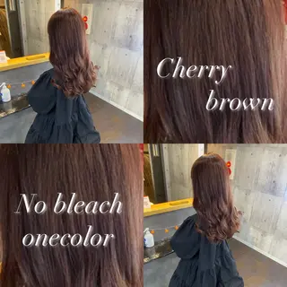 ロング 透明感ハイトーン カラー🦋🌧希咲のヘアスタイル