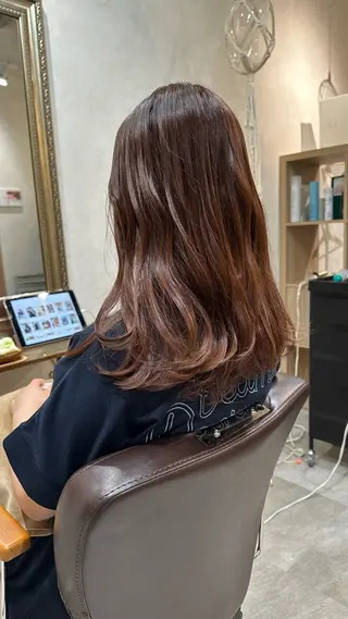 ロング REGO Hair &eye salonのヘアスタイル
