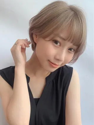 ショート ✂︎HITOMI✂︎ 副店長のヘアスタイル