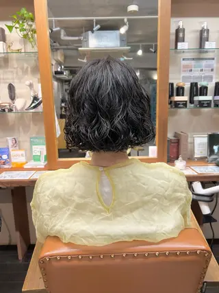 ショート 土田かほ/本日🈳 透明感カラー🍃のヘアスタイル