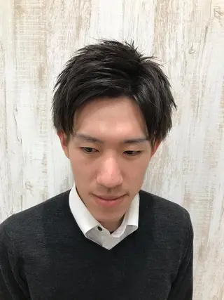 メンズ メンズパーマ波巻き 🌳大森悠登🌳のヘアスタイル