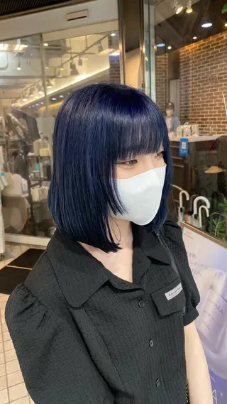 セミロング カラー メンズ designcolo r/似合わせNOKAのヘアスタイル