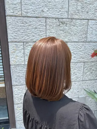 ミディアム カラー reciel / rinaのヘアスタイル