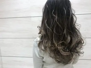 ロング カラー noll【今池駅前】 池田碧花のヘアスタイル