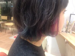 ショート カラー 吉岡 三四朗のヘアスタイル
