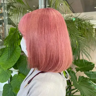 カラー ピンクカラー🎀/ ミルクティー🍼花音のヘアスタイル