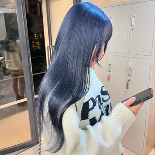 ロング ハイトーン🫧艶髪 MAIKAのヘアスタイル