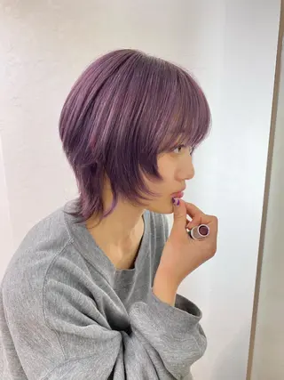 カラー 鵜澤 華乃音のヘアスタイル