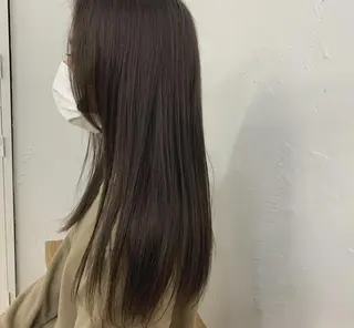 ミディアム カラー パーマ CEINE PATHのヘアスタイル