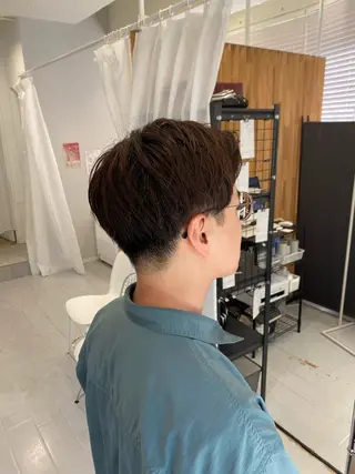 ショート メンズ メンズカット/ニュア ンスパーマkaitoのヘアスタイル