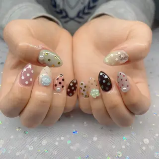 ネイル ハイネイル 自宅サロンのネイルデザイン