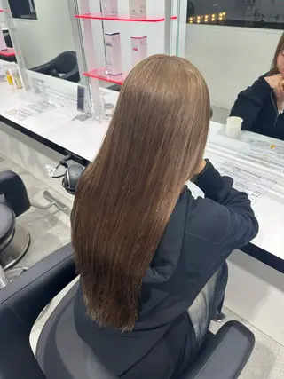 ロング カラー 大人っぽ韓国ヘア🤍 yuma🐈‍⬛のヘアスタイル