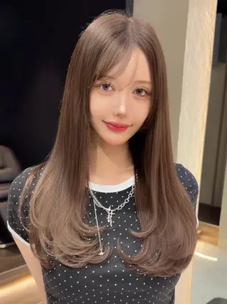 ロング 韓国レイヤー🇰🇷 美髪縮毛矯正🫧拓海のヘアスタイル