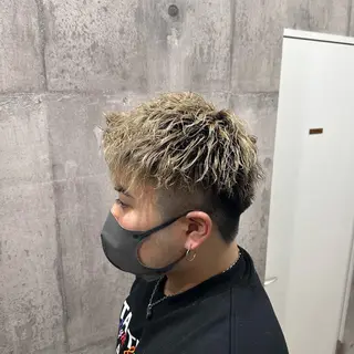 ショート メンズ 髪質改善/ウスイ アイキ/_WHITEのヘアスタイル