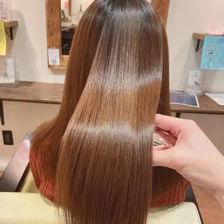ミディアム 髪質改善・縮毛矯正/ 下村陽平のヘアスタイル