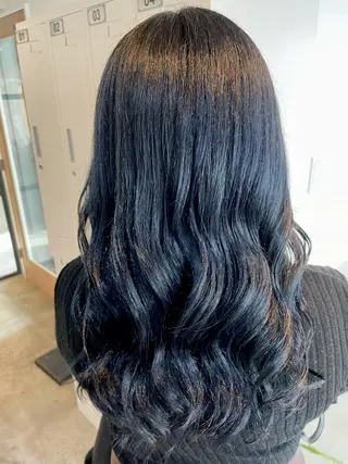 ロング カラー ヘアアレンジ REONA🪽✨薬院 レイヤーカット🫧のヘアスタイル