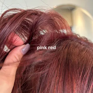 カラー 暖色カラー推し/ トヤエリコのヘアスタイル