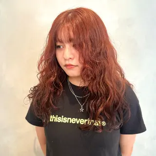 カラー デザインカラー/パー マ🦖外岡咲希🦖のヘアスタイル