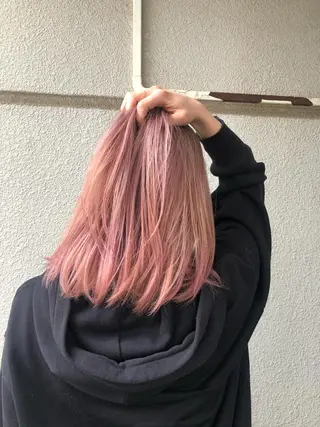 ミディアム カラー ブリーチカラー🌈 石垣翔太のヘアスタイル