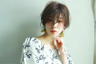 ショート 石川 理恵のヘアスタイル