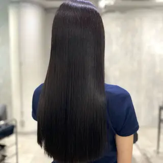 ロング カラー shiori/透明感 /顔周り/髪質改善のヘアスタイル
