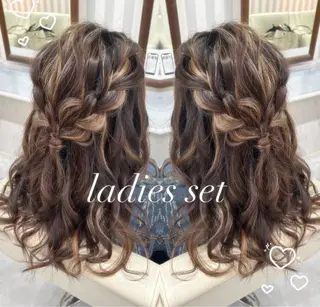 ヘアアレンジ G.O.A.T ひまりのヘアスタイル