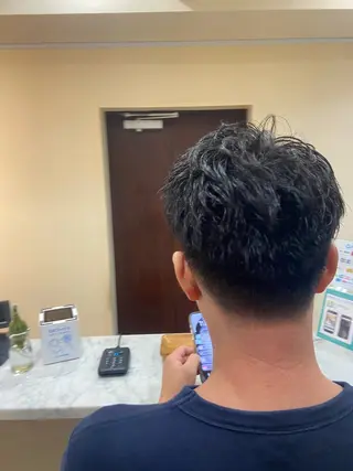メンズ 青山 光のヘアスタイル