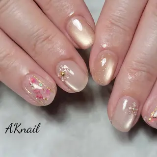 ネイル ネイル&巻き爪サロン 　AKnailのネイルデザイン