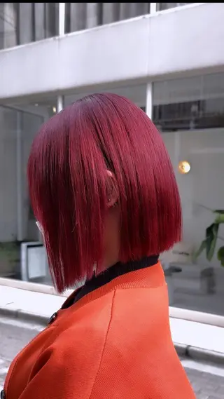ショート カラー ハイトーン特化サロン 代表 中谷蓮のヘアスタイル