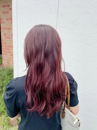 ロング カラー 加藤 圭佑のヘアスタイル