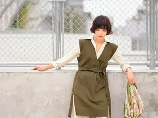 ショート カラー パーマ ヘアアレンジ 【ヘアケア特化型】 newi天王寺のヘアスタイル