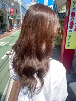 ロング カラー かな 🐹のヘアスタイル