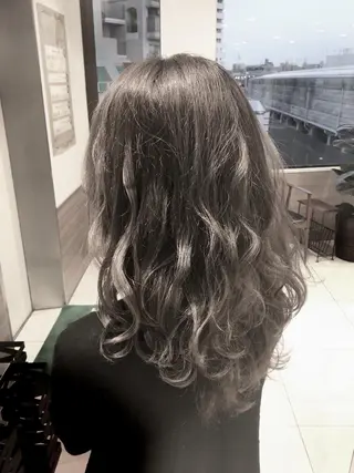 ロング 店長 小池アキトのヘアスタイル