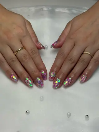 ネイル FlyingSeep 🐑kaho💟🌈のネイルデザイン