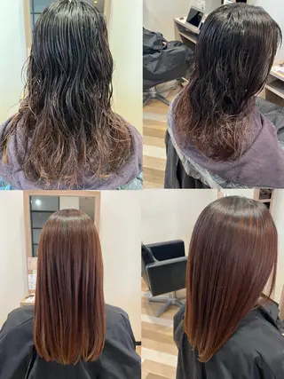 ロング ARISE🐳 安達 紫帆のヘアスタイル