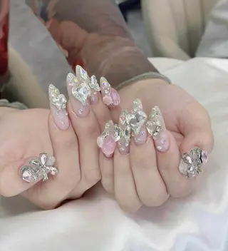 ロング カラー Bling Salonのネイルデザイン