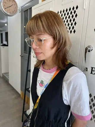 カラー 🌼sunc HINAMI🌼のヘアスタイル