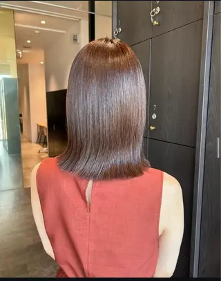 ミディアム カラー パーマ ヘアアレンジ メンズ キッズ stylist 🌸 kana.のヘアスタイル