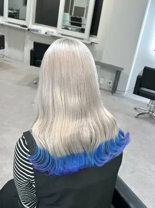 ロング カラー Cielro【 シェイロ 】所属・Cielro/ダブル カラー/西田咲希のヘアスタイル