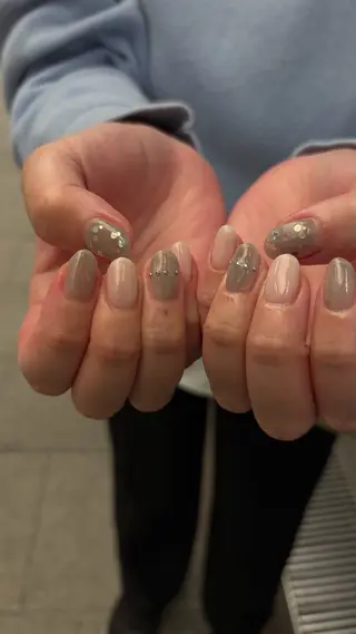 ネイル calla/南森町/ パラジェルのネイルデザイン