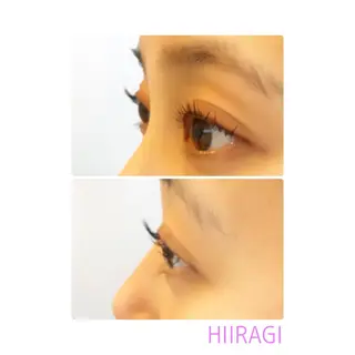 マツエク・マツパ 美容室 HIIRAGIのマツエク・マツパデザイン