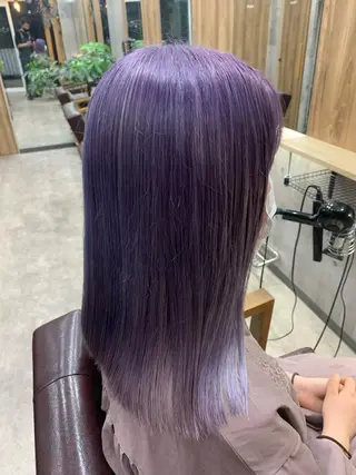 ミディアム カラー memento 斎藤大覚のヘアスタイル