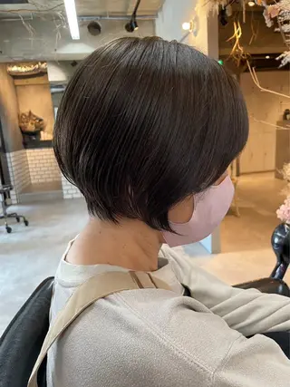 カラー こうら かすみのヘアスタイル