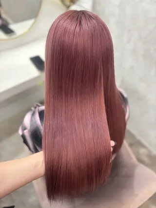 ロング 💘Kurea💘 艶髪/韓国/暗髪のヘアスタイル