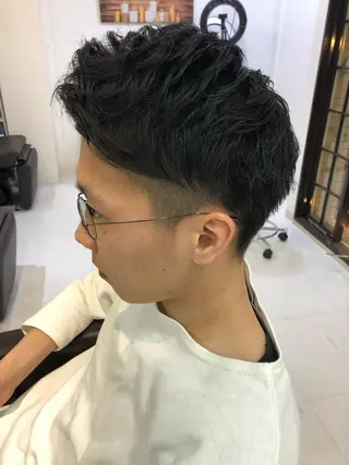 ショート ヘアアレンジ メンズ メンズ似合わせ🪞 副店長 kotoriのヘアスタイル