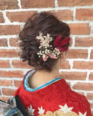 セミロング カラー ヘアアレンジ 🌟アレンジが似合う カラー🌟Rumiのヘアスタイル