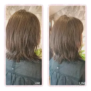 清水 旭美のヘアスタイル