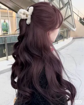 ロング カラー 艶モテ・韓国スタイル 🤍りんのヘアスタイル