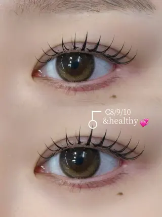 マツエク・マツパ Gallica🎀 ayameのマツエク・マツパデザイン