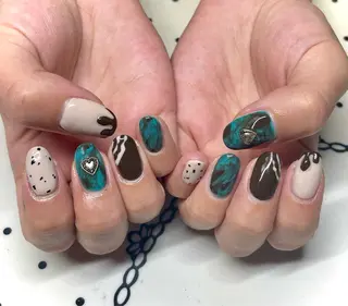 ネイル nailist cocoのネイルデザイン